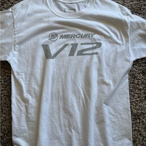 Mercury V12 White T-Shirt